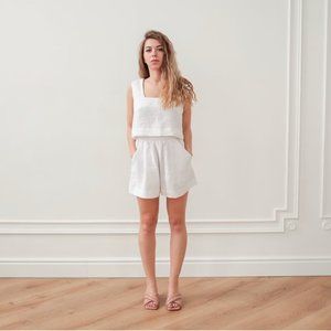 So Good Linen Set in Rose XS